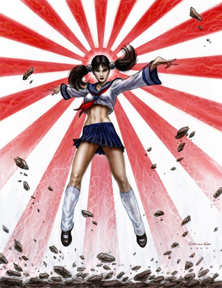 Illustration for article titled Red Alert 3 Art Team Gets A Gold Star